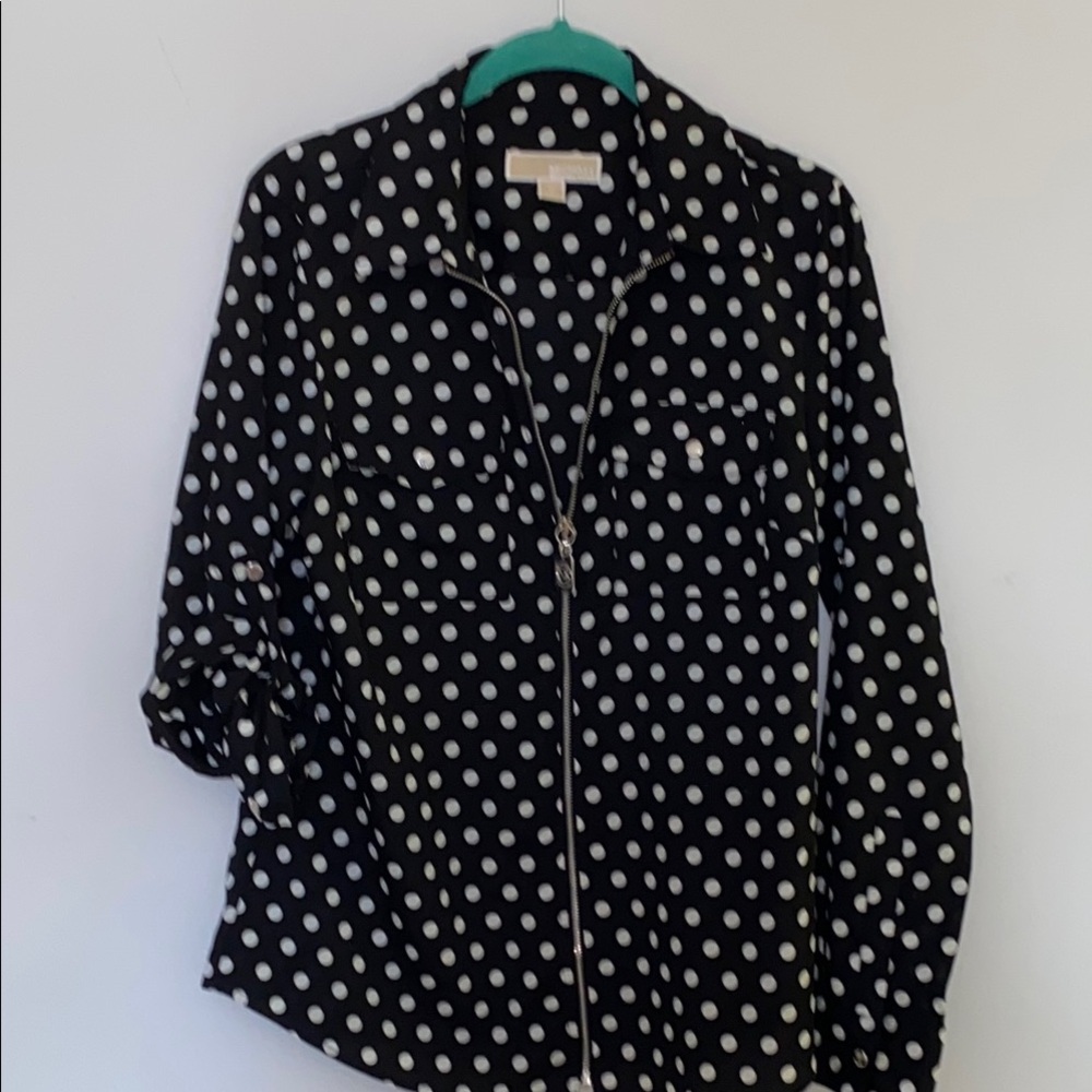 Michael Kors black n white Top